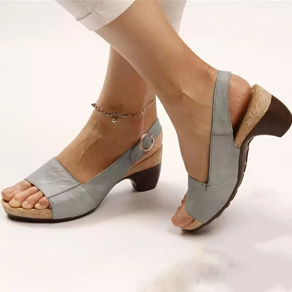 Comfortable Wedge Sandals for Women with Slingback Strap Style