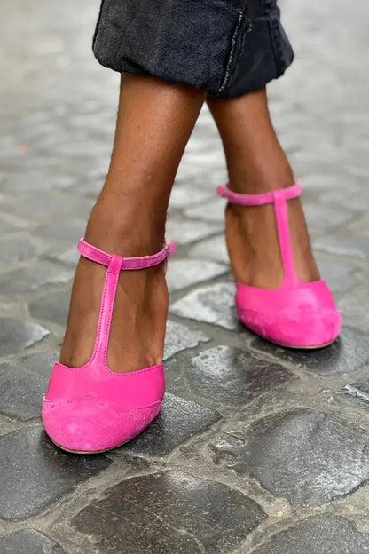 Stylish Mary Jane Shoes for Women with T-Strap Style