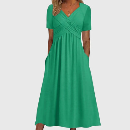 Comfortable Maxi Dress for Women with V Neck Style