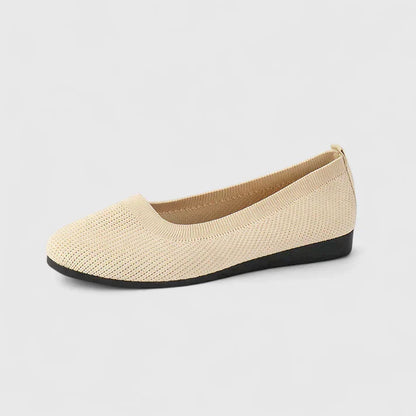 Comfortable Flats for Women with Woven Upper Style