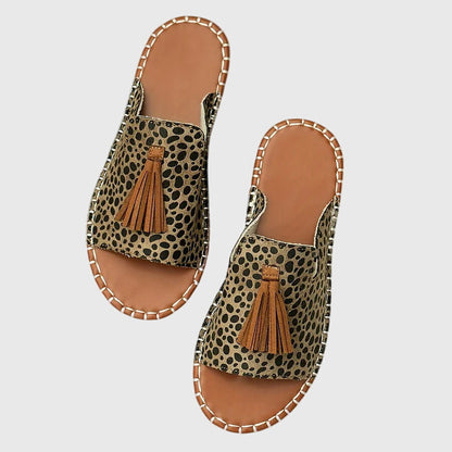 Comfortable Orthopedic Sandals for Women with Ethnic Print Style