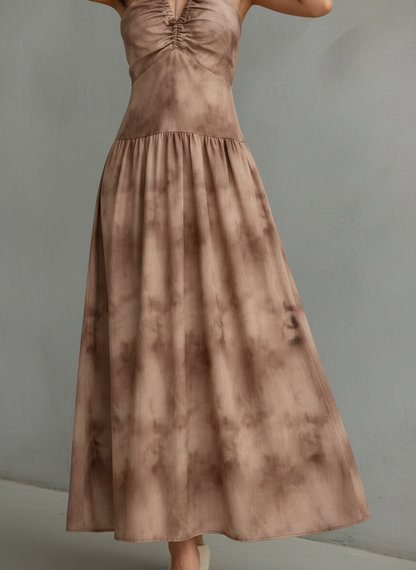 Elegant Maxi Dress for Women with Halter Style