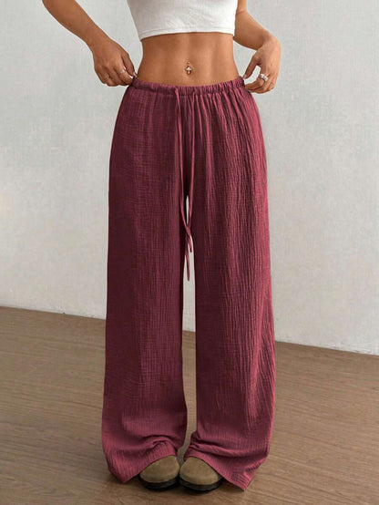 Effortless Wide Leg Pants for Women with High Waist Style