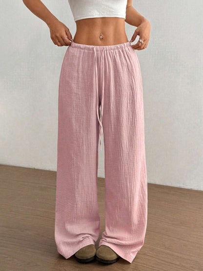 Effortless Wide Leg Pants for Women with High Waist Style