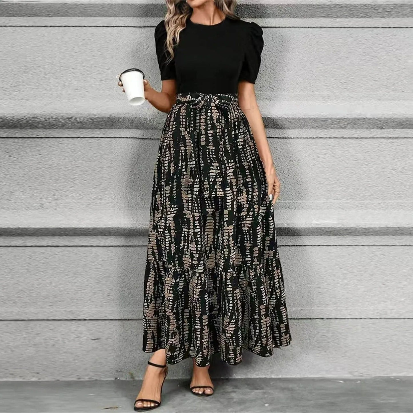 Elegant Maxi Dress for Women with Wedding Guest Dress Style