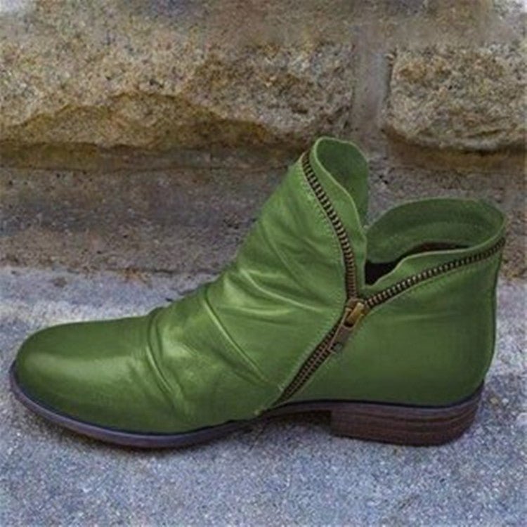 Stylish Leather Ankle Boots for Women