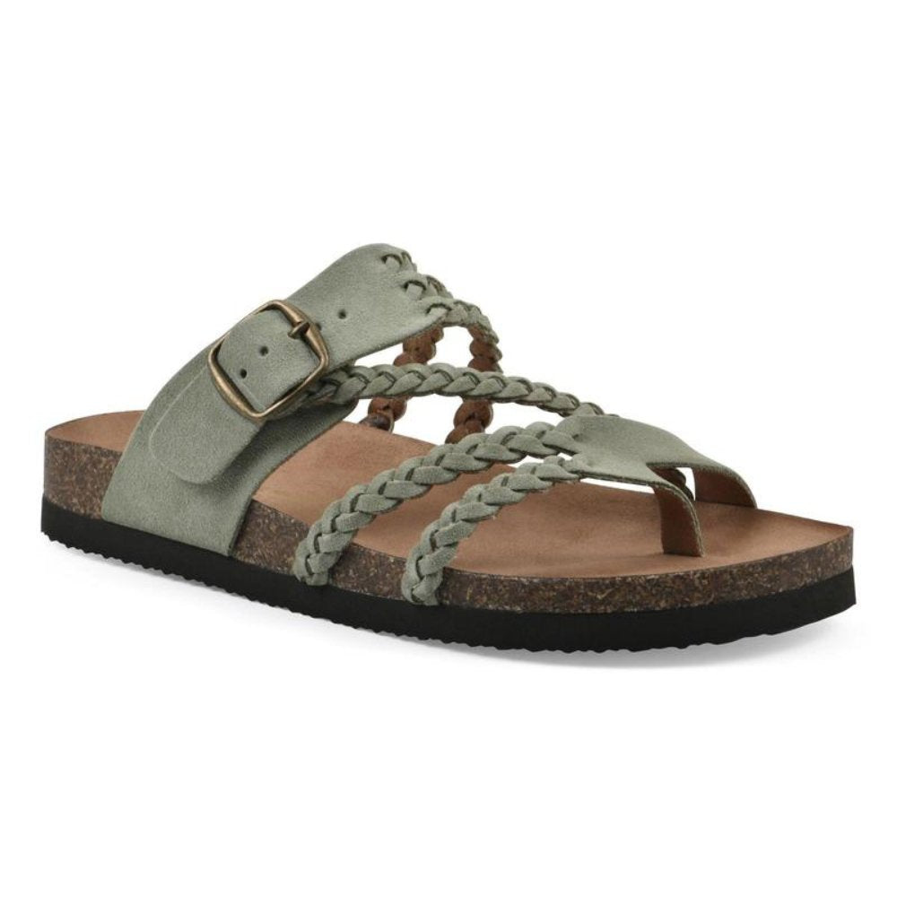Comfortable Sandals for Women with Braided Strap Cork Style