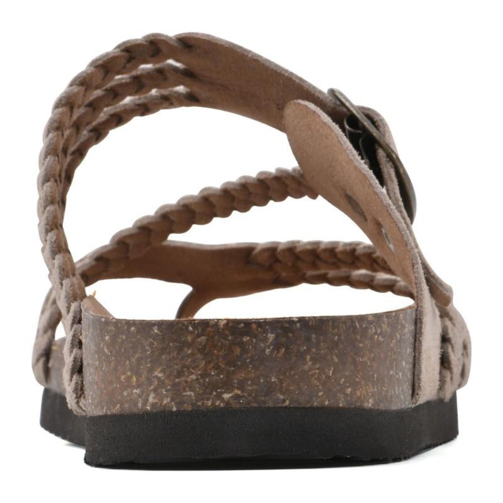 Comfortable Sandals for Women with Braided Strap Cork Style