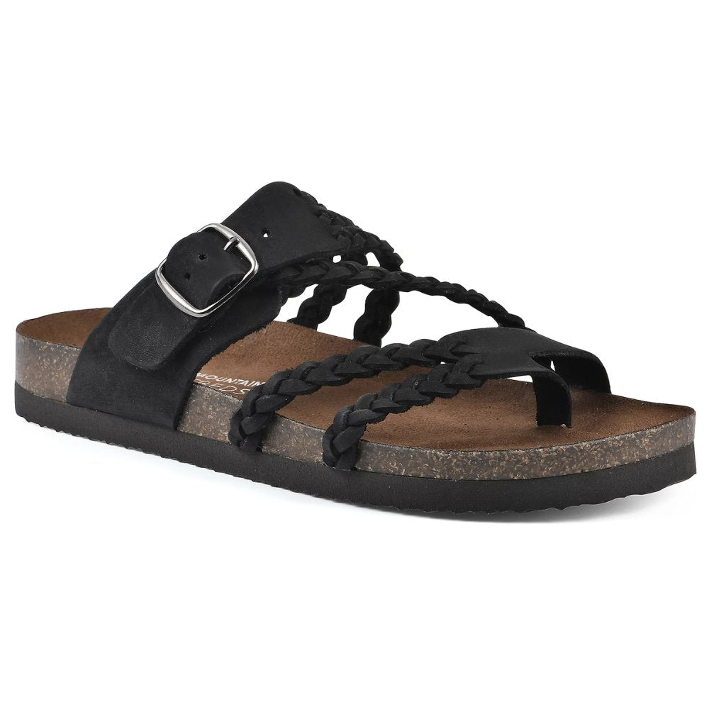 Comfortable Sandals for Women with Braided Strap Cork Style