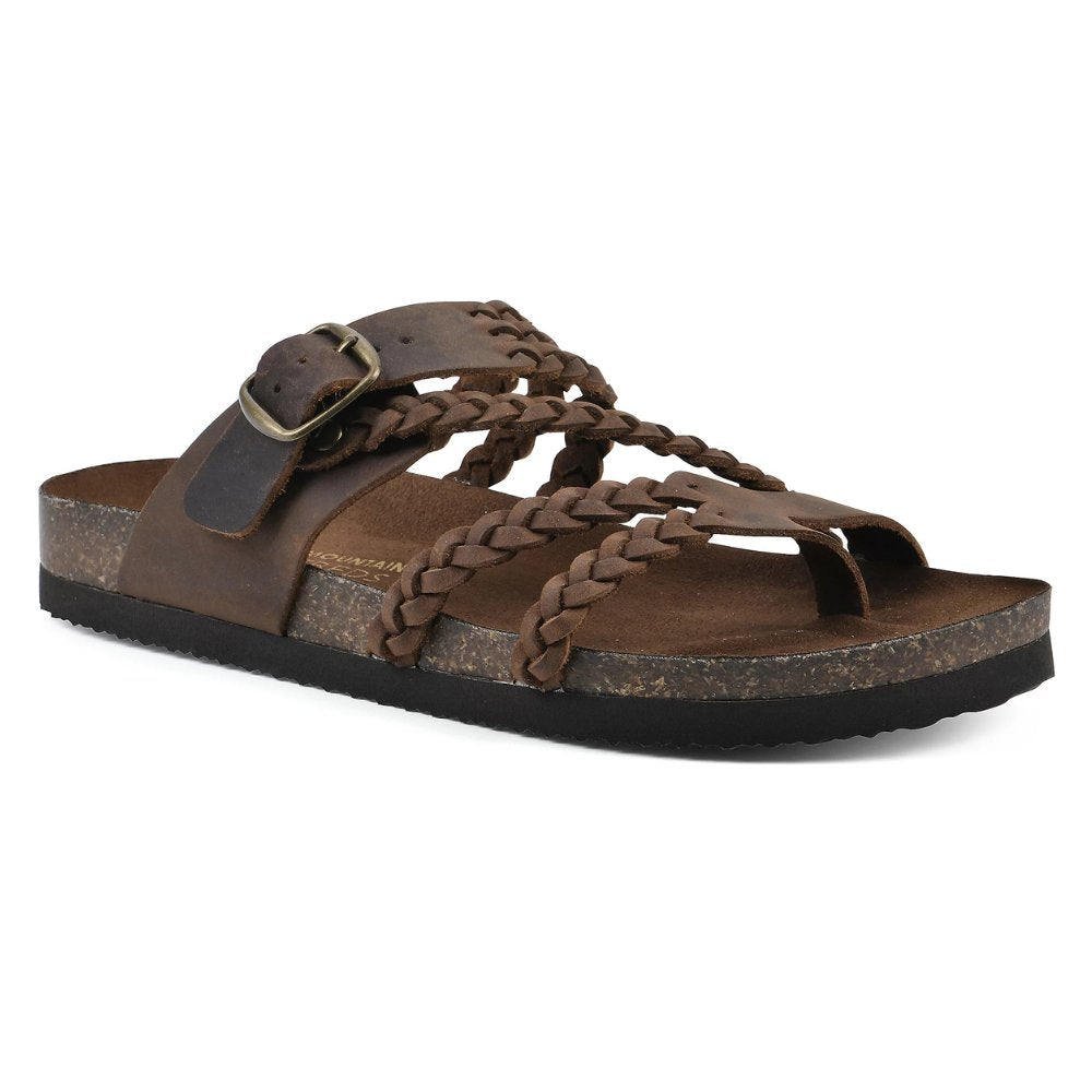 Comfortable Sandals for Women with Braided Strap Cork Style