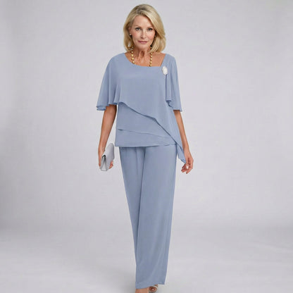Elegant Two Piece Pants Set