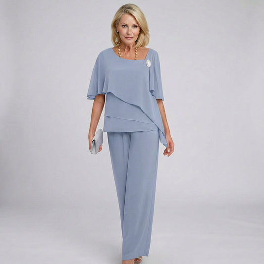 Elegant Two Piece Pants Set