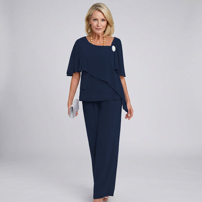 Elegant Two Piece Pants Set