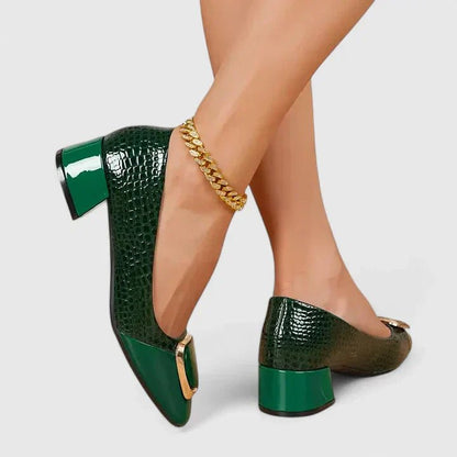 Elegant Pumps for Women with Block Heel Style