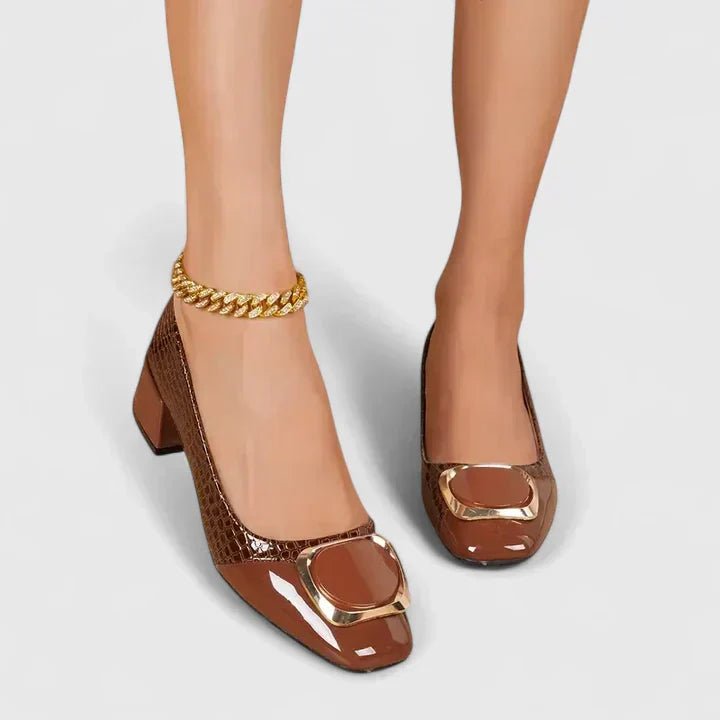 Elegant Pumps for Women with Block Heel Style