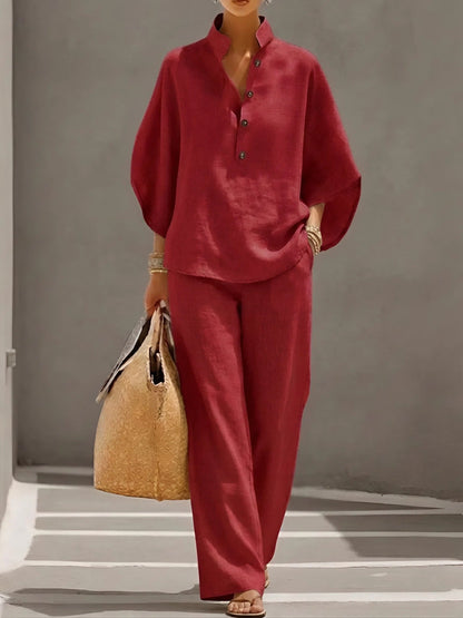 Relaxed Two Piece Lounge Set
