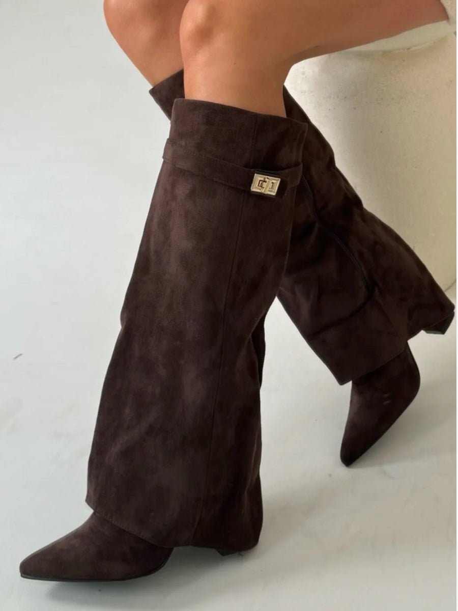 Elegant Boots for Women with Pointed Toe Style