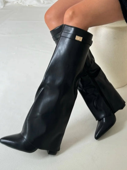 Elegant Boots for Women with Pointed Toe Style