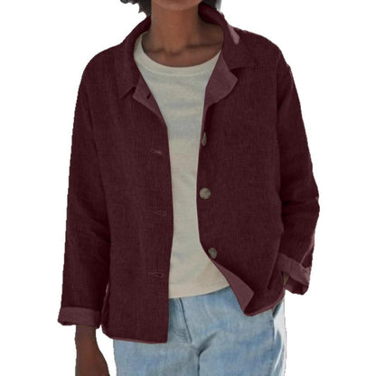 Effortless Linen Blouses for Women with Button Front Style